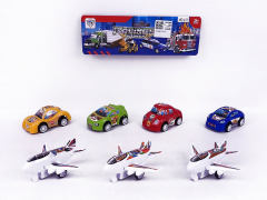 Pull Back Airplane & Pull Back Car(7in1) toys