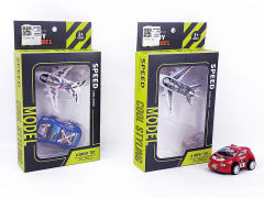 Pull Back Airplane & Pull Back Car toys