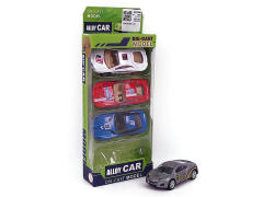 8.5CM Die Cast Racing Car Pull Back(4in1) toys