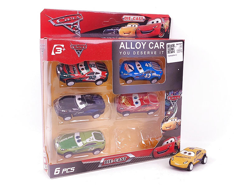 Pull Back Racing Car(6in1) toys