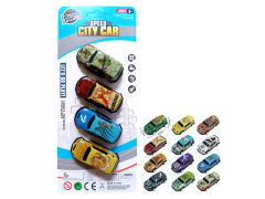 Pull Back Car(4in1) toys