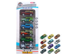 Pull Back Car(6in1) toys