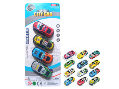 Pull Back Car(4in1) toys