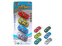 Pull Back Car(4in1) toys