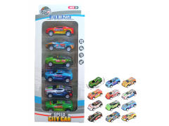 Pull Back Car(6in1) toys