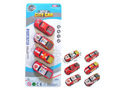 Pull Back Fire Engine(4in1) toys