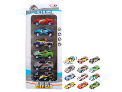 Pull Back Car(6in1) toys