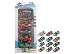 Pull Back Car(6in1) toys