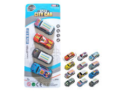 Pull Back Car(4in1) toys