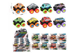 Die Cast Cross-country Car Pull Back(24in1) toys