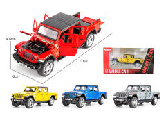 1:32 Die Cast Car Pull Back W/L_S(4C) toys