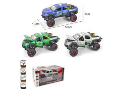 1:28 Die Cast Car Pull Back W/L_S(3C)