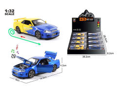 1:32 Die Cast Car Pull Back W/L_S(8in1) toys