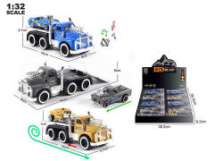 1:32 Die Cast Truck Pull Back W/L_M(8in1)