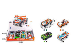 Die Cast Sports Car Pull Back W/S(8in1) toys