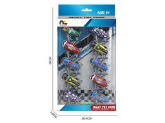 Die Cast Airplane Pull Back(12in1) toys