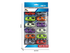 Die Cast Car Pull Back(12in1) toys