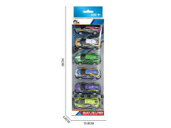 Die Cast Car Pull Back(6in1) toys