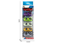 Die Cast Car Pull Back(6in1) toys