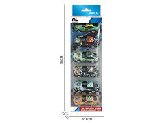 Die Cast Car Pull Back(6in1) toys