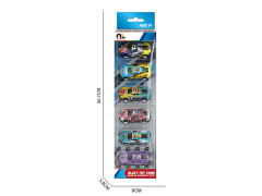 Die Cast Car Pull Back(6in1) toys