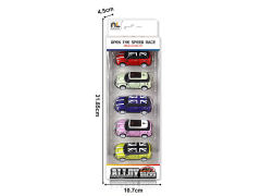 Die Cast Car Pull Back(5in1) toys