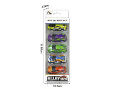 Die Cast Car Pull Back(5in1) toys