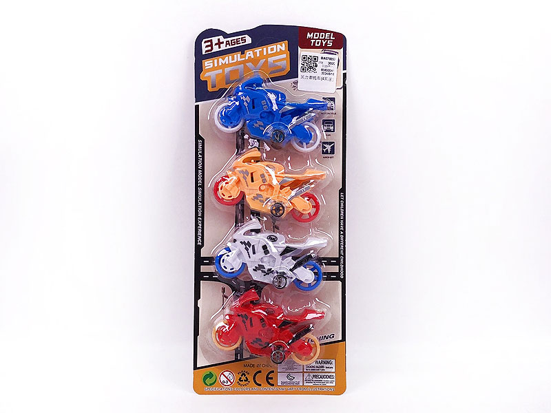 Pull Back Motorcycle(4in1) toys