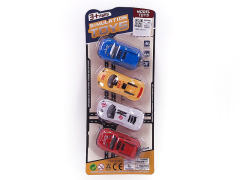 Pull Back Cross-country Car & Pull Back Sports Car(4in1) toys