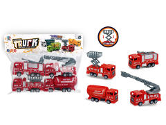 Pull Back Fire Engine(4in1) toys