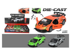 1:32 Die Cast Car Pull Back W/L_M(12in1) toys