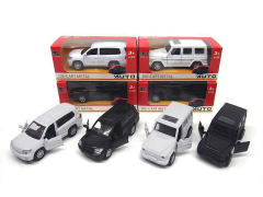 1:32 Die Cast Car Pull Back W/L_M(2S2C) toys