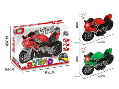 Pull Back Diy Motorcycle W/L_S(2C) toys