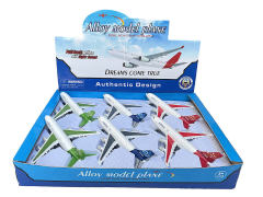 Die Cast Airplane Pull Back WL_M(6in1) toys