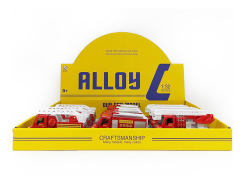 1:32 Die Cast Fire Engine Pull Back W/L_M(12in1)