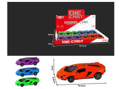 1:39兰博基尼闪电合金回力开门车带灯光音乐（12只庄）