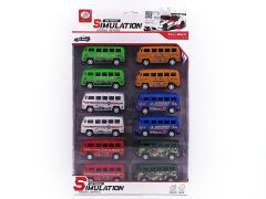 Pull Back Bus(12in1) toys