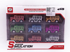 Pull Back School Bus(9in1) toys