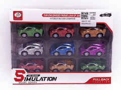 Pull Back Racing Car(9in1) toys