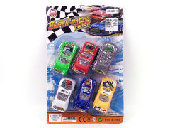 Pull Back Car(6in1) toys