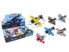 Die Cast Glider Pull Back(6in1) toys