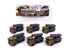 Pull Back Military Car(6in1) toys