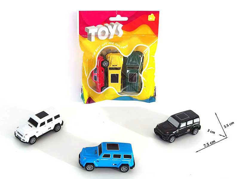 Die Cast Car Pull Back(3in1) toys