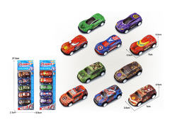 Die Cast Car Pull Back(5in1) toys