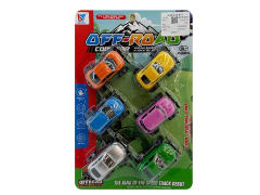 Pull Back Cross-country Car(6in1) toys