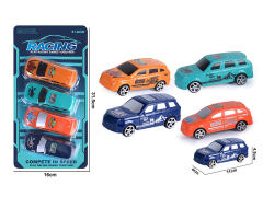 Pull Back Car(4in1) toys