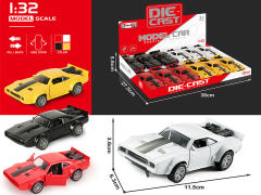 1:32 Die Cast Car Set Pull Back(12in1) toys