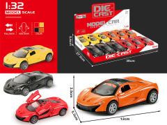 1:32 Die Cast Car Pull Back(12in1) toys