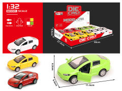 1:32 Die Cast Car Pull Back(12in1) toys