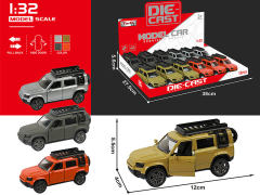 1:32 Die Cast Car Pull Back(12in1) toys